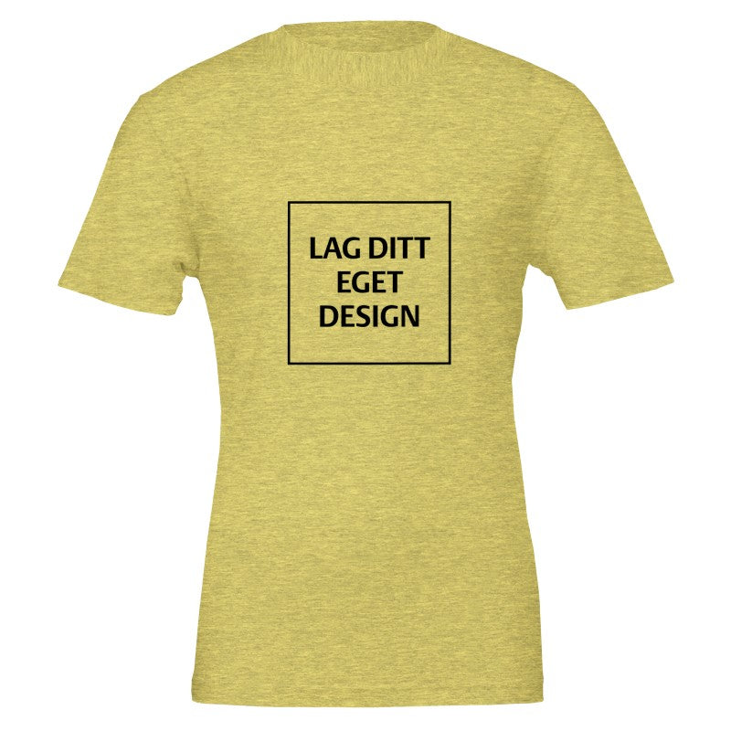Premium Unisex Crewneck T-Shirt | Design Your Own with Custom Print