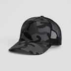 Camo Snapback Trucker Cap with Custom Embroidery | Design Your Own Logo