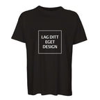 Organic Oversized Men's T-shirt | Design Your Own Custom Print Tee
