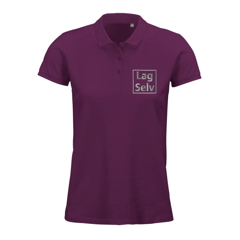 Design Your Own Organic Women's Polo Shirt | Custom Embroidery