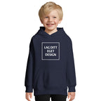Custom Organic Kids Hoodie | Eco-Friendly Fleece Sweatshirt