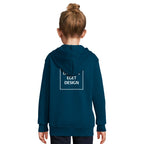 Custom Kids Full-Zip Hoodie | Soft Fleece Jacket with Pockets