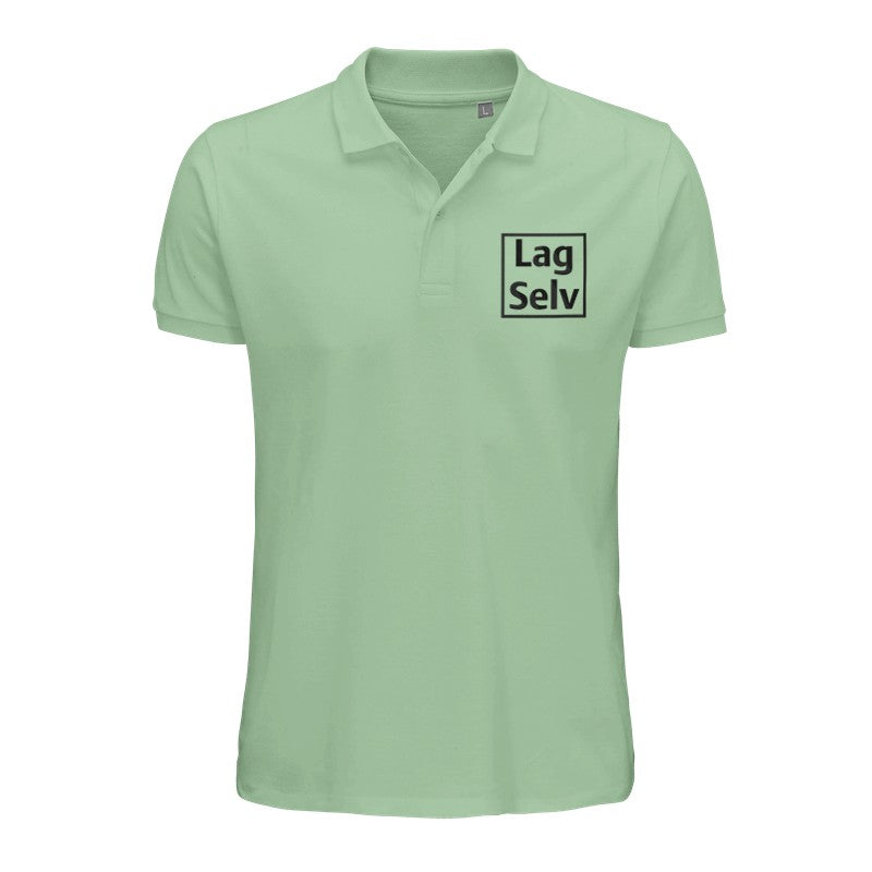 Men's Organic Cotton Polo Shirt – Design Your Own with Custom Embroidery