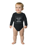 Custom Long Sleeve Baby Bodysuit | Warm Cotton Onesie