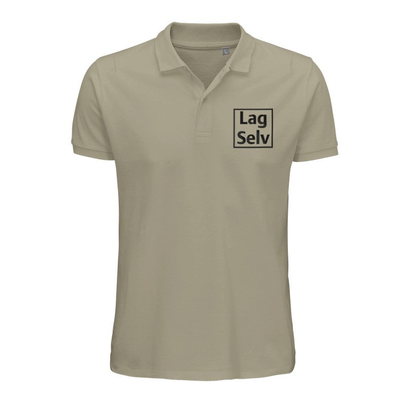 Men's Organic Cotton Polo Shirt – Design Your Own with Custom Embroidery