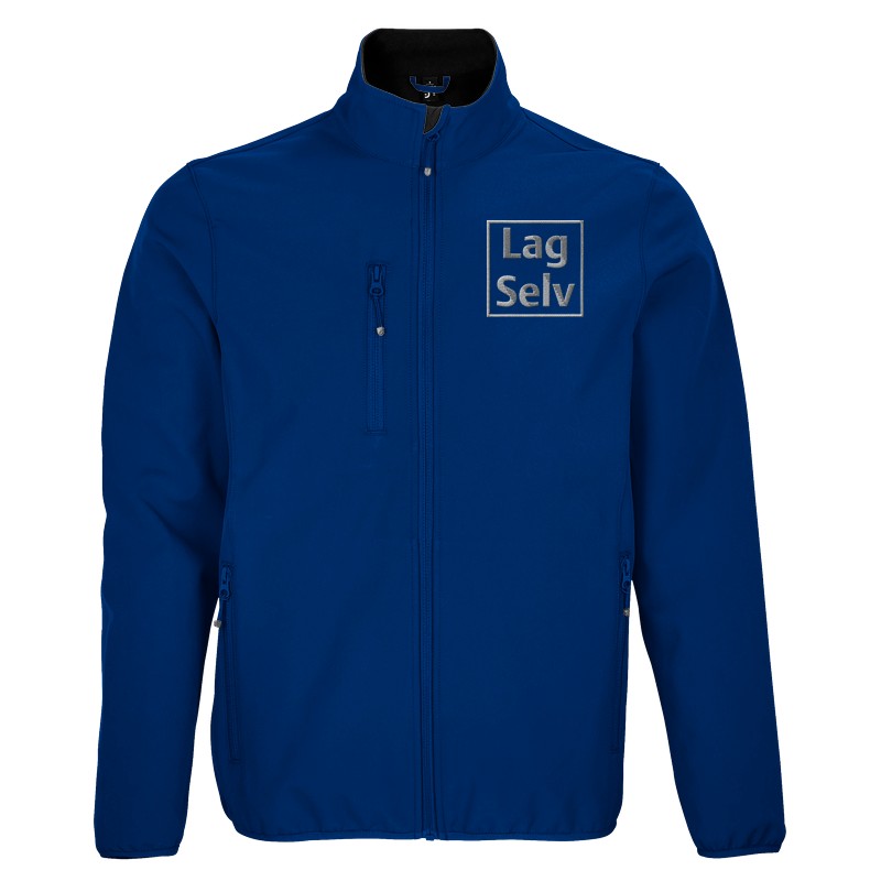 Men's Softshell Zip Jacket | Custom Embroidery
