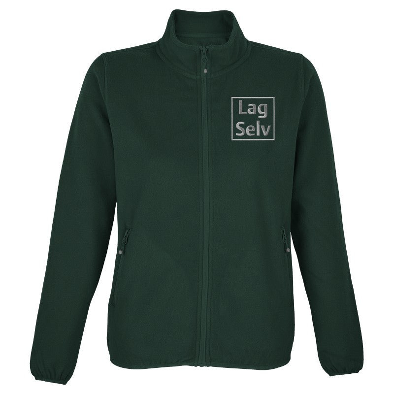 Custom Women's Microfleece Zip Jacket with Embroidery | Design Your Own with Your Logo