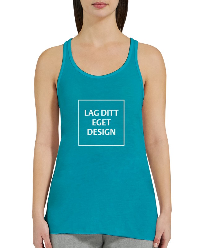 Design Your Own Flowy Racerback Tank Top | Ladies Singlet with Custom Print