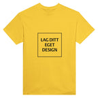 Custom Heavyweight Unisex Crewneck T-Shirt | Design Your Own Print