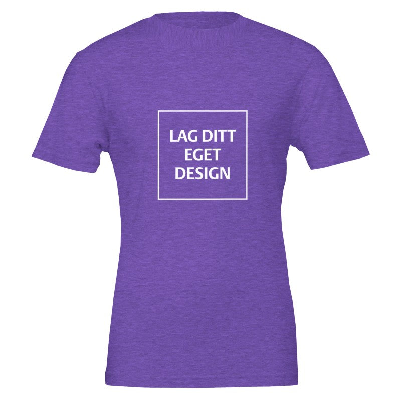 Premium Unisex Crewneck T-Shirt | Design Your Own with Custom Print