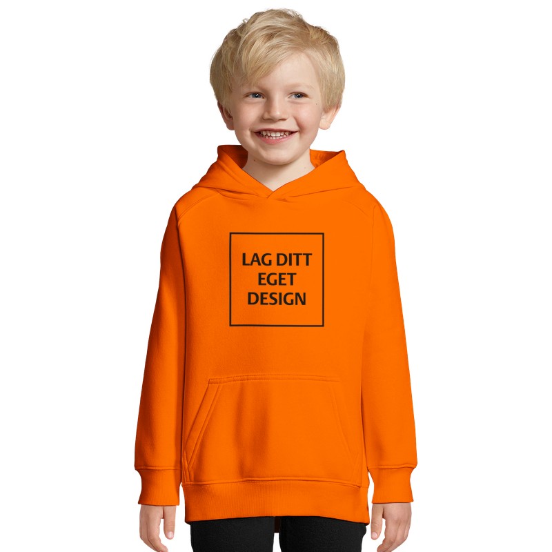 Custom Organic Kids Hoodie | Eco-Friendly Fleece Sweatshirt