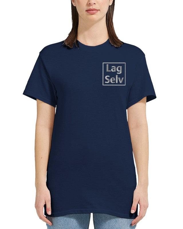 Heavyweight Women's Crewneck T-shirt for Custom Embroidery - Design Your Own