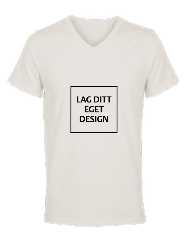 Custom Women's Fitted V-Neck T-Shirt | 100% Cotton