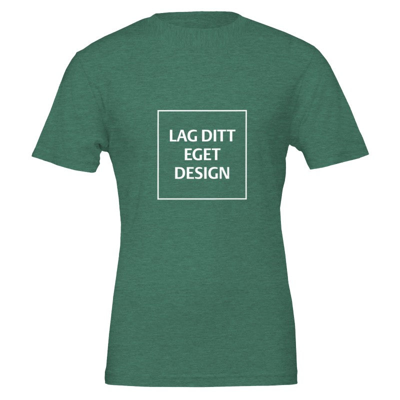 Premium Unisex Crewneck T-Shirt | Design Your Own with Custom Print