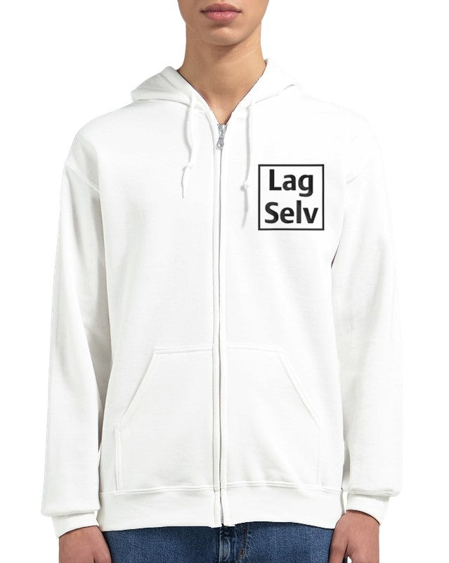 Design Your Own Embroidered Zip Hoodie - Classic Unisex