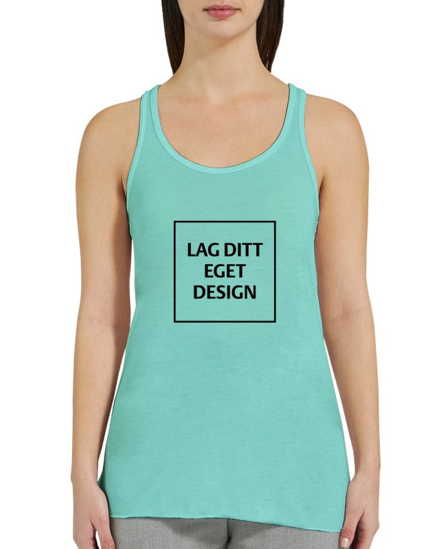 Design Your Own Flowy Racerback Tank Top | Ladies Singlet with Custom Print