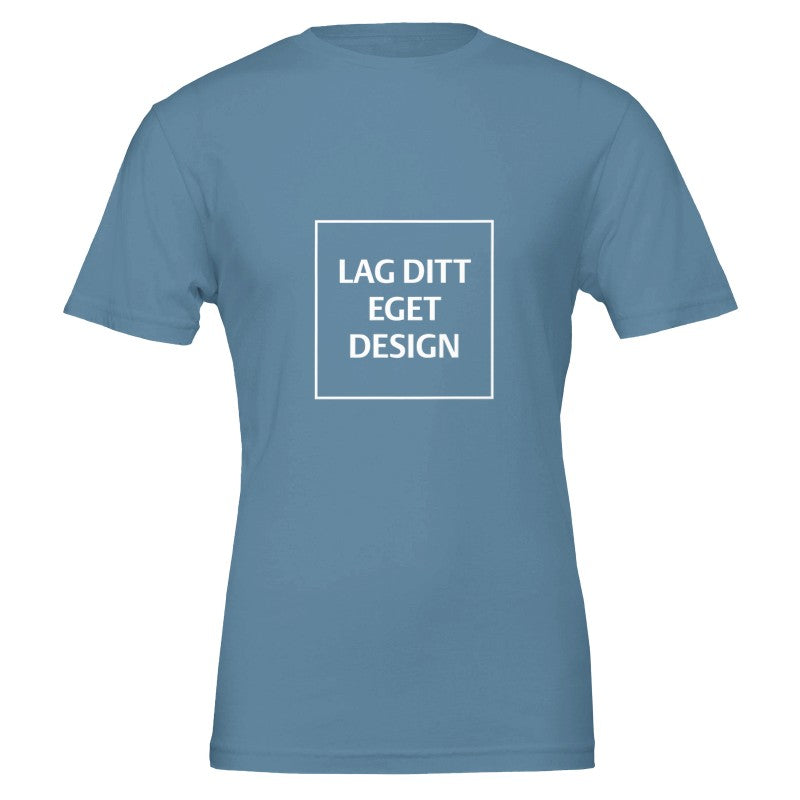 Premium Unisex Crewneck T-Shirt | Design Your Own with Custom Print