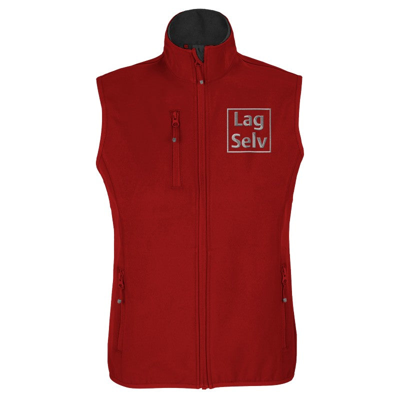 Customize Your Women's Softshell Bodywarmer Vest | Personalized Embroidery & Logo