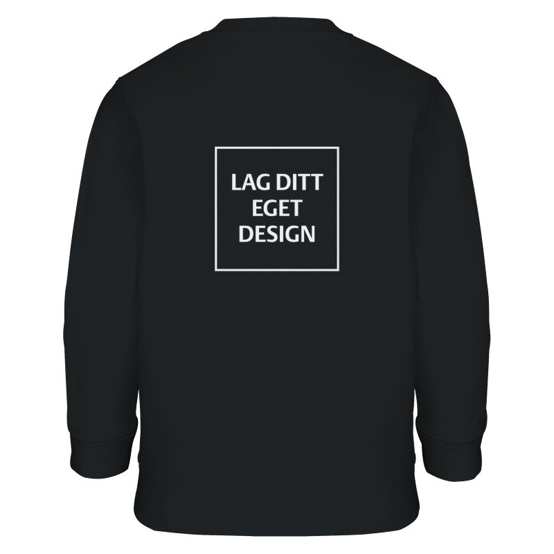 Custom Kids Crewneck Sweatshirt | Recycled Fleece Sweater