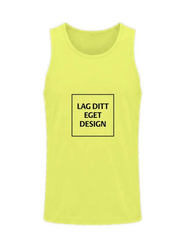 Custom Men's Sporty Tank Top | Quick-Drying Performance Polyester