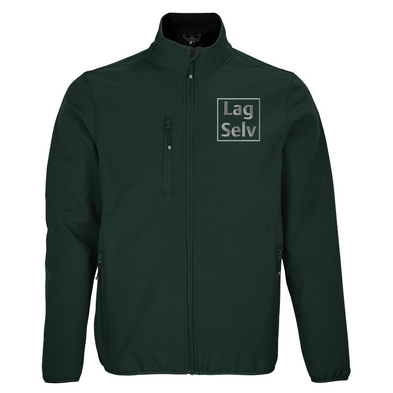 Men's Softshell Zip Jacket | Custom Embroidery
