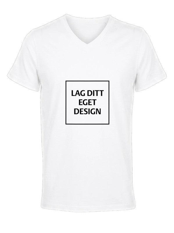 Custom Women's Fitted V-Neck T-Shirt | 100% Cotton