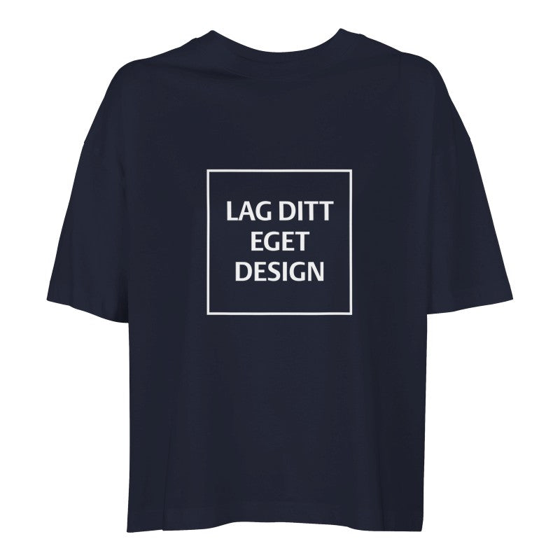 Organic Oversized Women's T-shirt | Create Your Own Custom Printed Tee