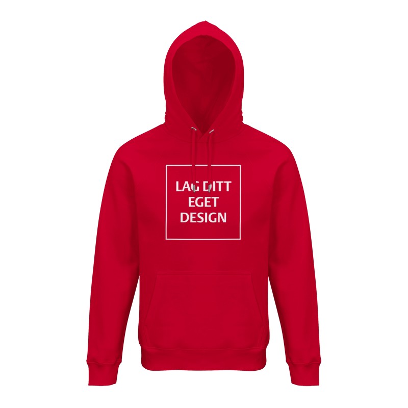 Design Your Own Organic Unisex Hoodie | Custom Print