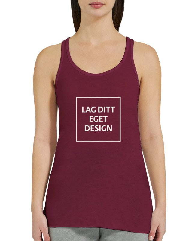 Design Your Own Flowy Racerback Tank Top | Ladies Singlet with Custom Print