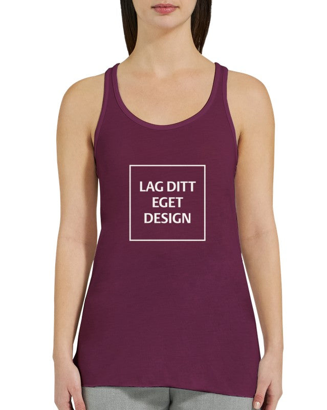 Design Your Own Flowy Racerback Tank Top | Ladies Singlet with Custom Print