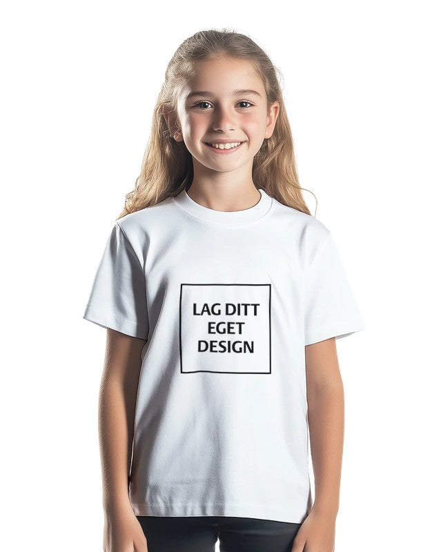 Custom Kids Polycotton Dri-Power Crewneck T-Shirt