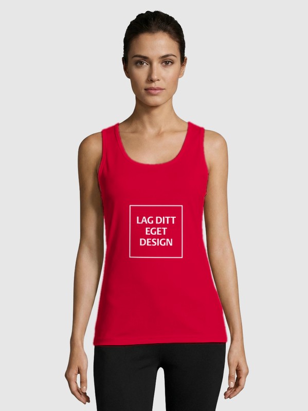 Custom Women's Breathable Athletic Tank Top | Performance Singlet