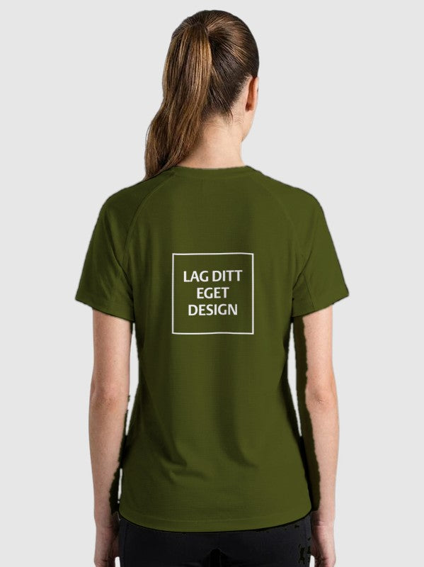 Custom Lightweight Women's Performance T-Shirt | Athletic Fit