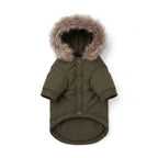 Custom Dog Winter Parka with Print | Insulated Warm Coat for Dogs