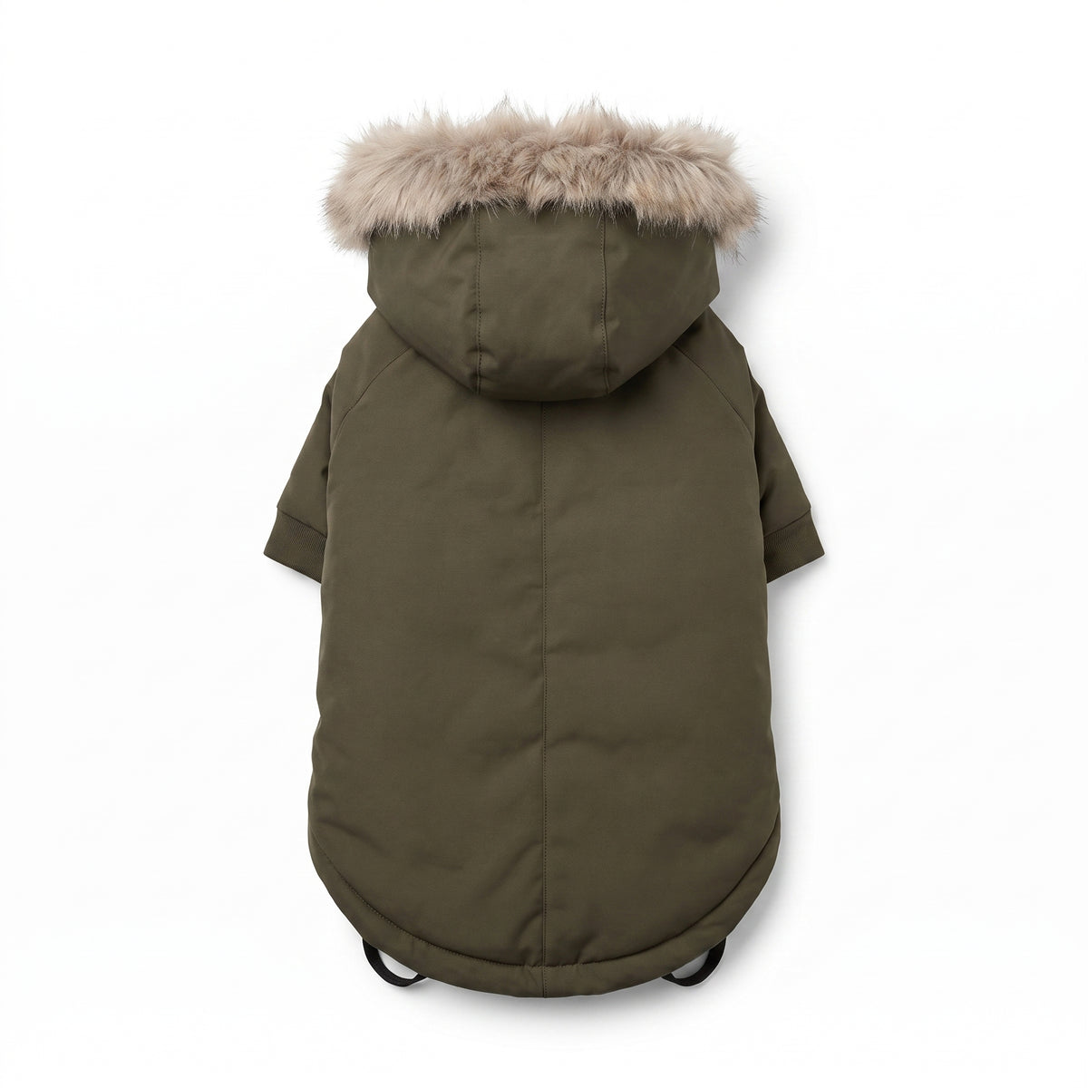 Custom Dog Winter Parka with Print | Insulated Warm Coat for Dogs