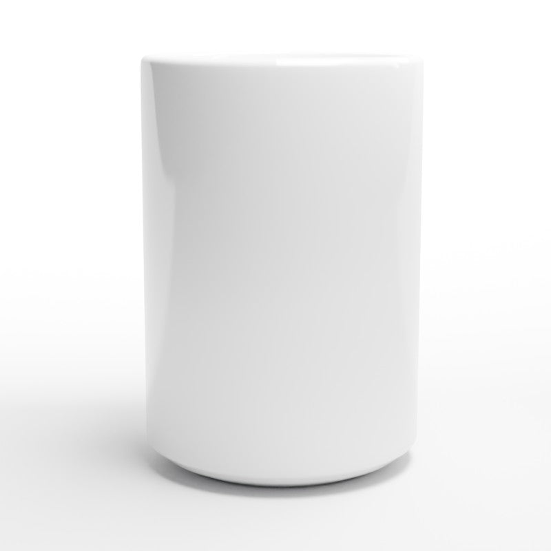 Ceramic Coffee Mug 15oz Large Blank White | Design Your Own