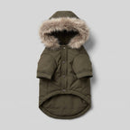 Custom Dog Winter Parka with Print | Insulated Warm Coat for Dogs