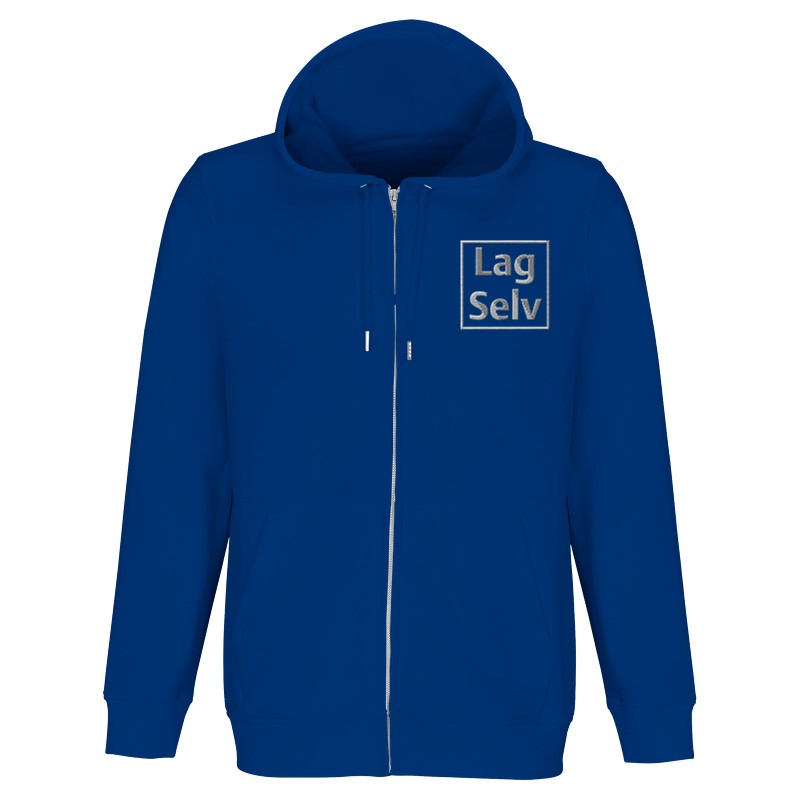 Organic Unisex Zip Hoodie | Custom Embroidery