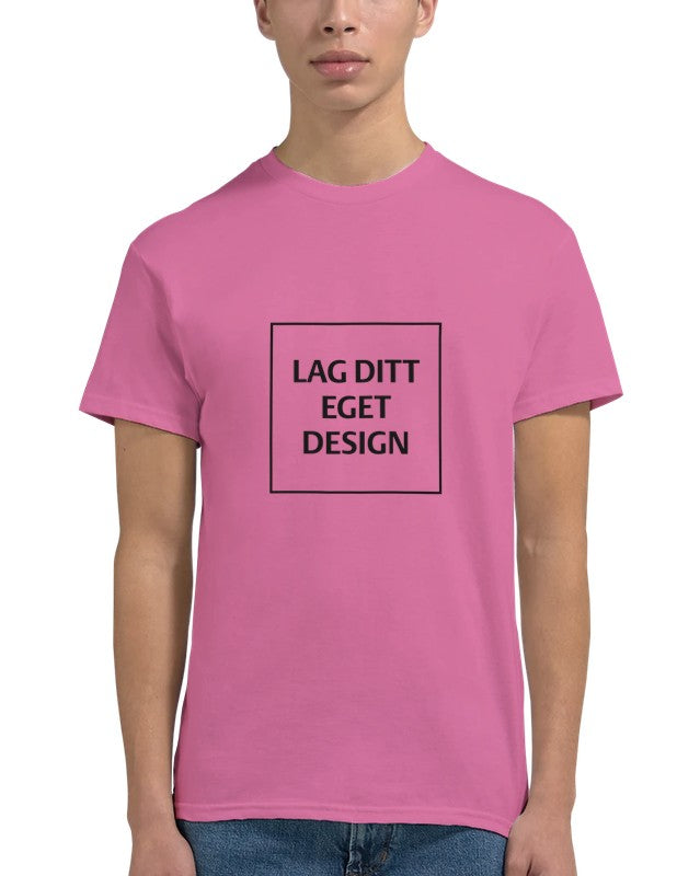 Custom Heavyweight Unisex Crewneck T-Shirt | Design Your Own Print