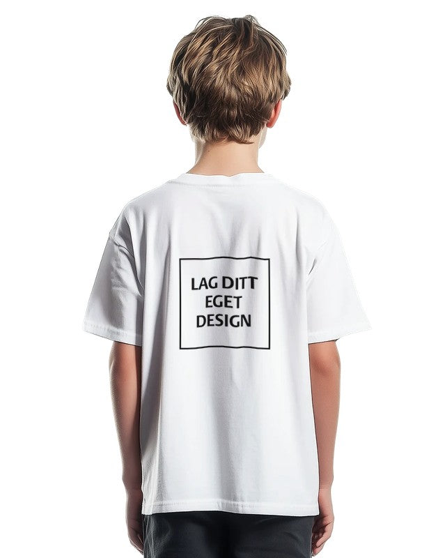 Custom Kids Polycotton Dri-Power Crewneck T-Shirt