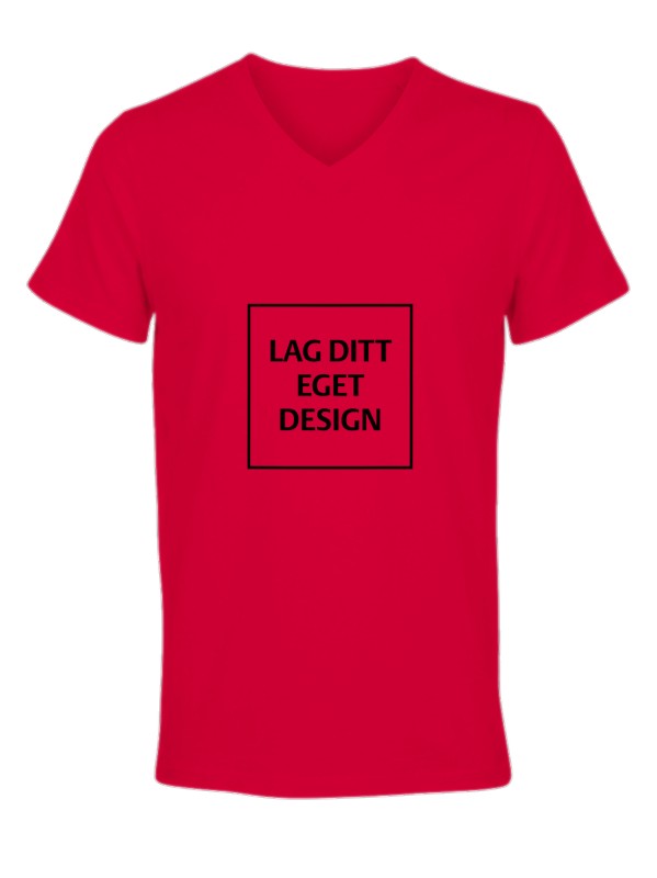 Custom Women's Fitted V-Neck T-Shirt | 100% Cotton