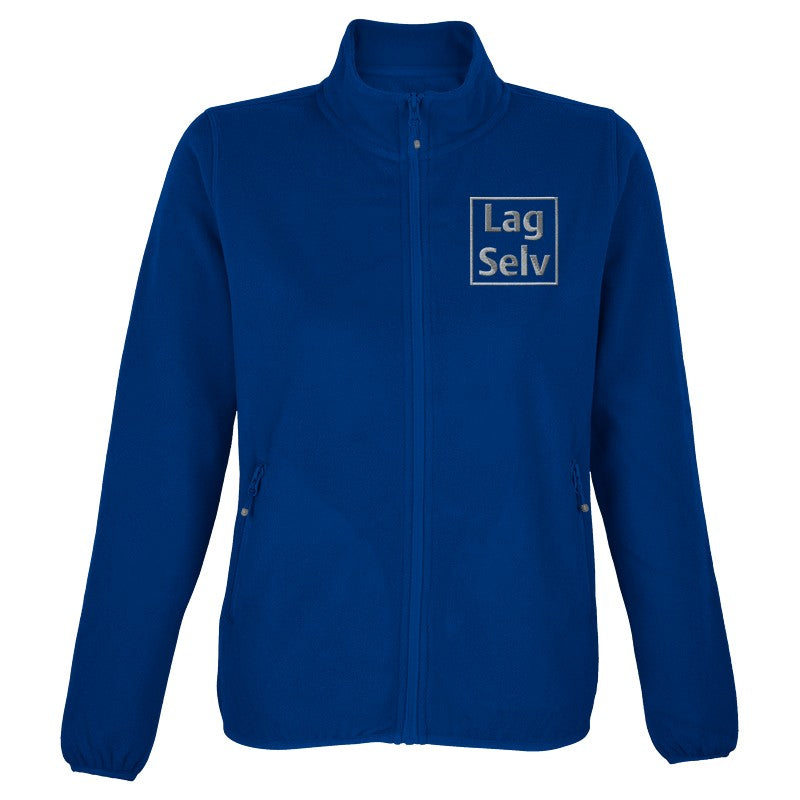 Custom Women's Microfleece Zip Jacket with Embroidery | Design Your Own with Your Logo