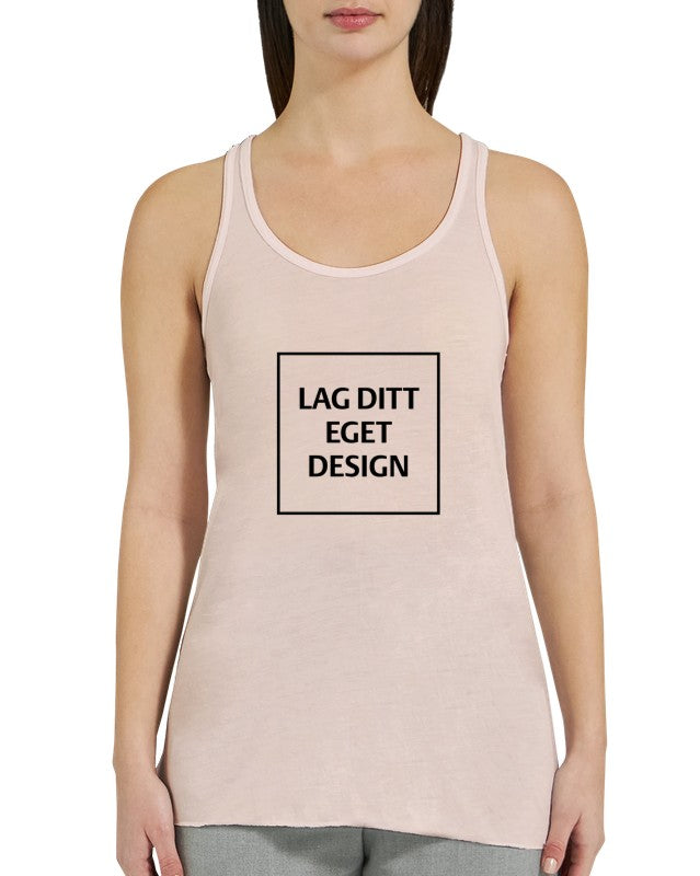 Design Your Own Flowy Racerback Tank Top | Ladies Singlet with Custom Print