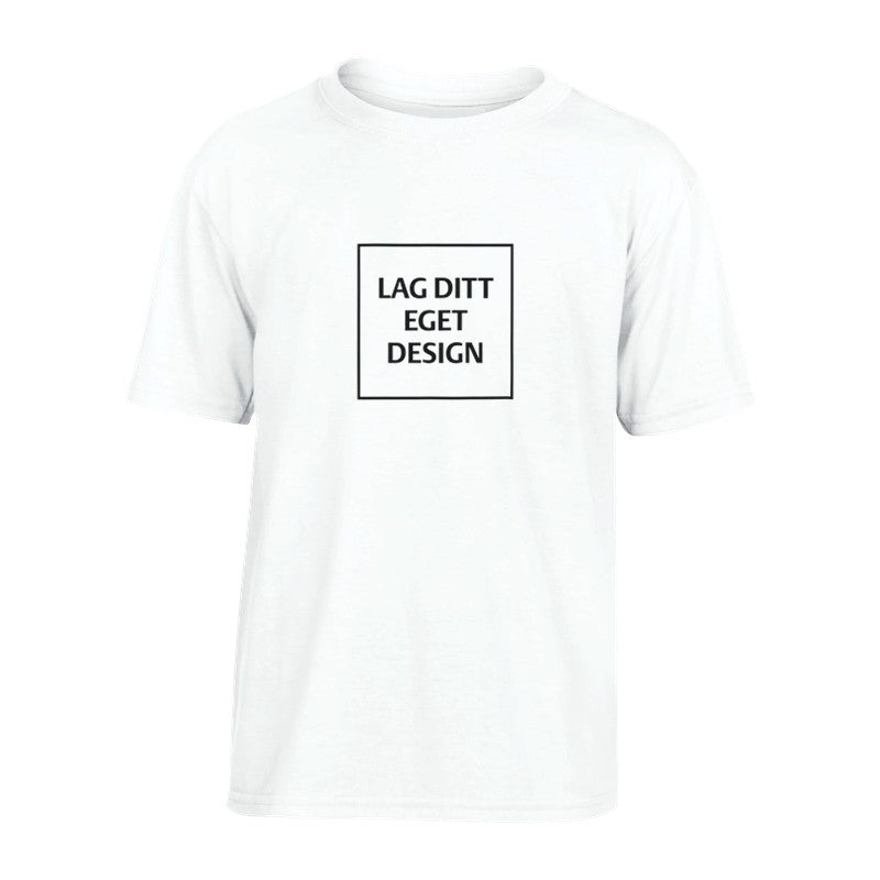 Custom Kids Performance Athletic Crewneck T-Shirt