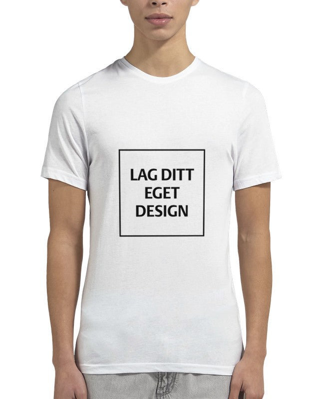 Custom Polycotton Unisex Crewneck T-Shirt – Design Your Own Unique Style