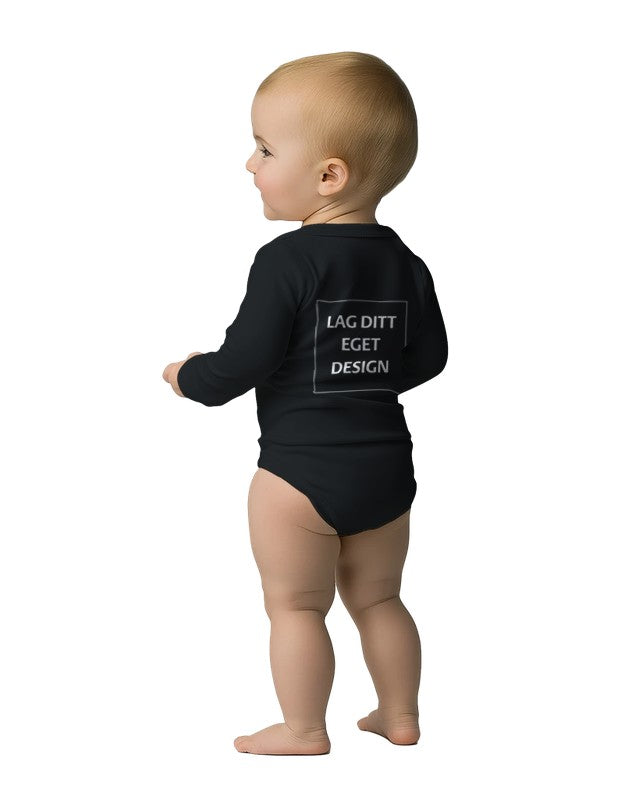 Custom Long Sleeve Baby Bodysuit | Warm Cotton Onesie