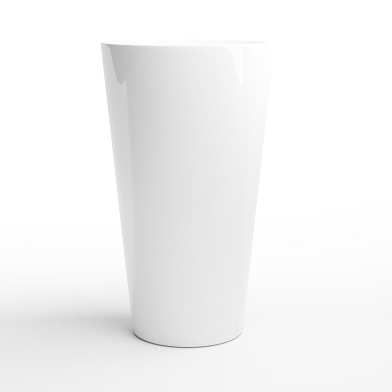 Ceramic Latte Mug 17oz Large Blank White | Design Your Own