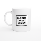 Custom 11oz White Ceramic Coffee Mug | USA
