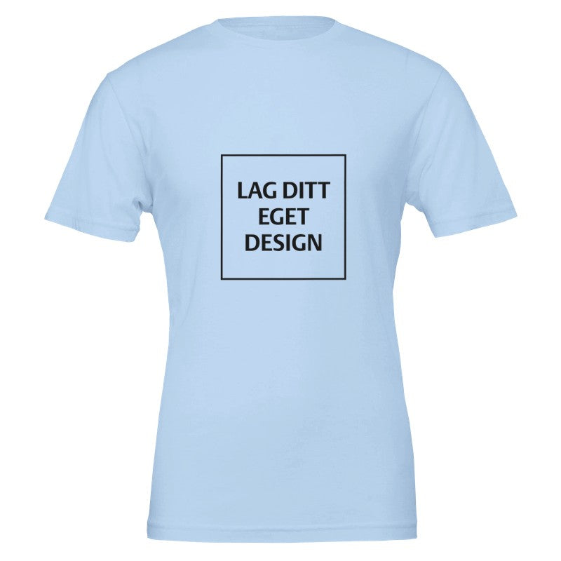 Premium Unisex Crewneck T-Shirt | Design Your Own with Custom Print