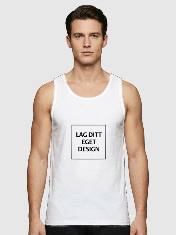 Custom Men's Sporty Tank Top | Quick-Drying Performance Polyester